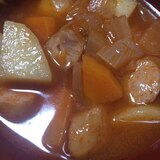 ケチャップで作るミネストローネ